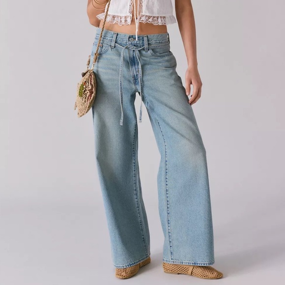 Levi's XL Straight Tie Waist Jean - Picture 1 of 7